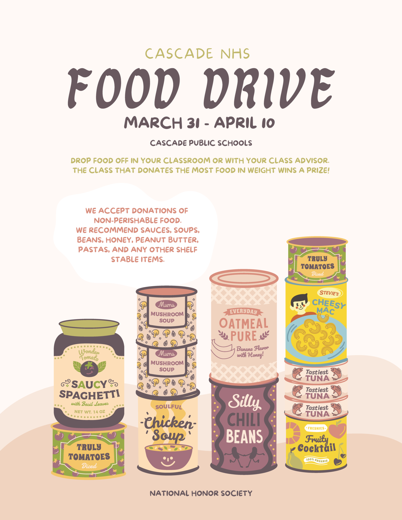 NHS Food Drive