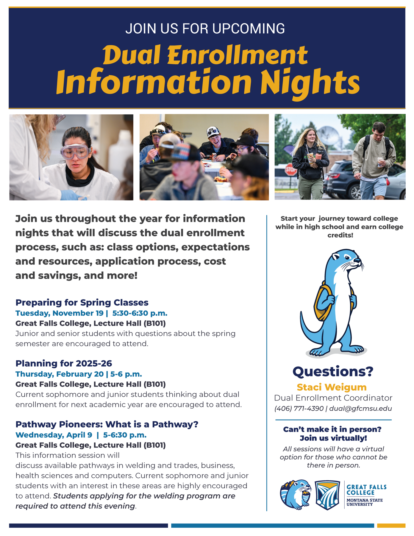 Dual Enrollment Info Night