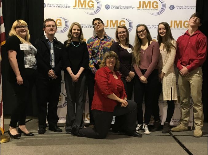 Student photo of JMG group.