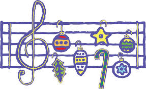christmas theme art music bars